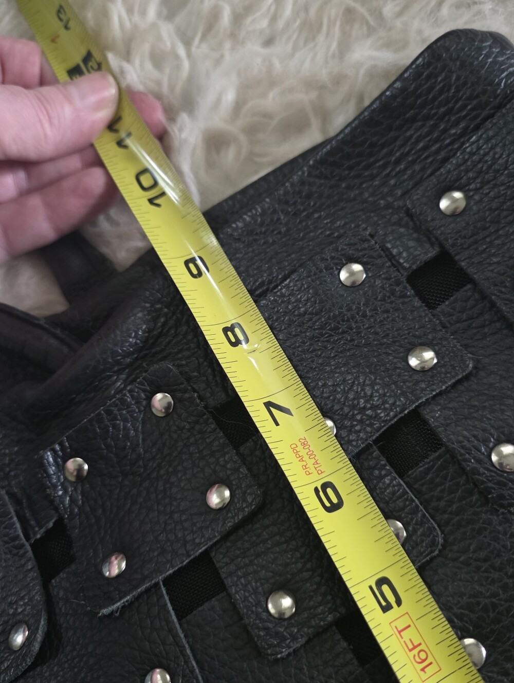 Berge Leather tote - Picture 6 of 8